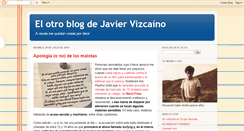 Desktop Screenshot of javiervizcaino.net